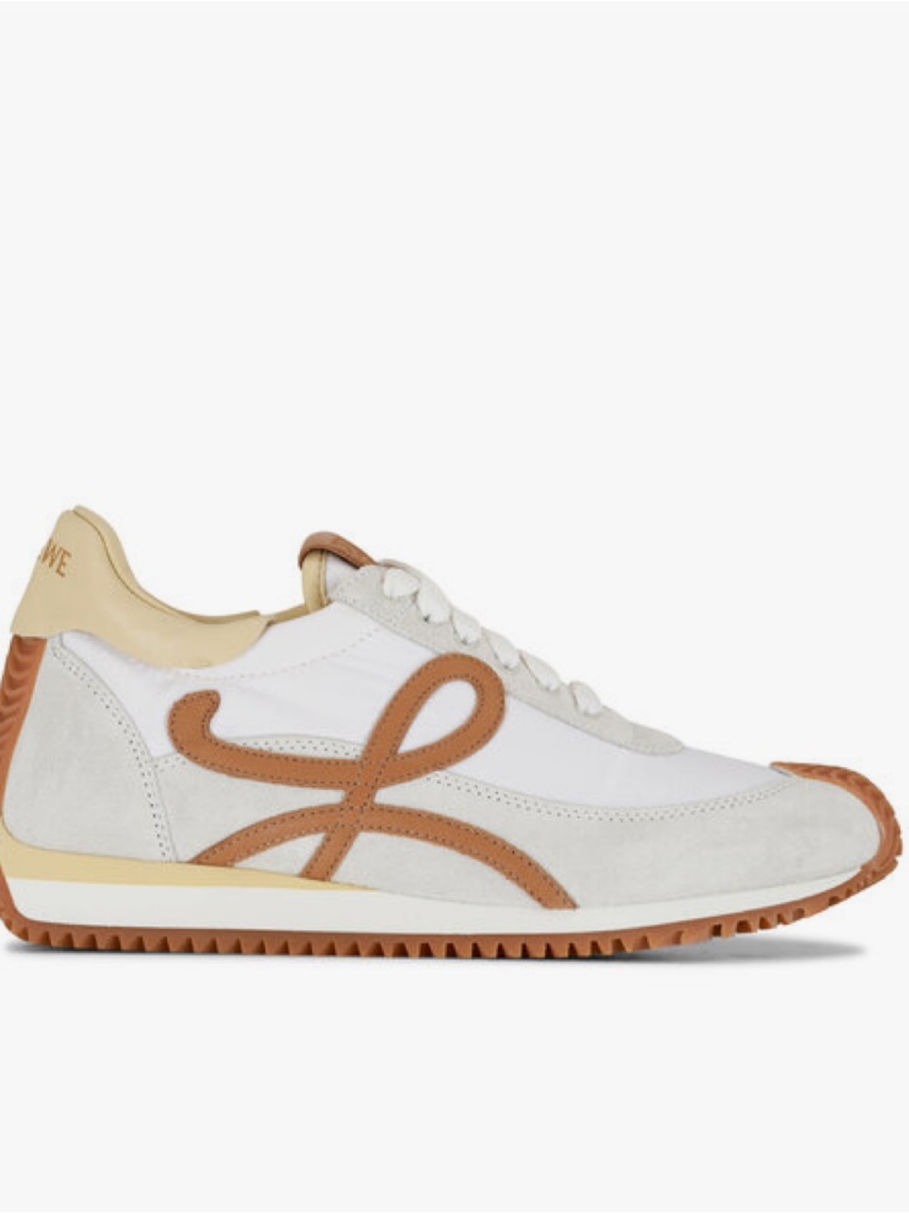 Authentic Loewe flow runner Women's Sneaker white medium concealer 40